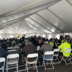 Customers eating at the 2025 Green Bay Grand Opening Event