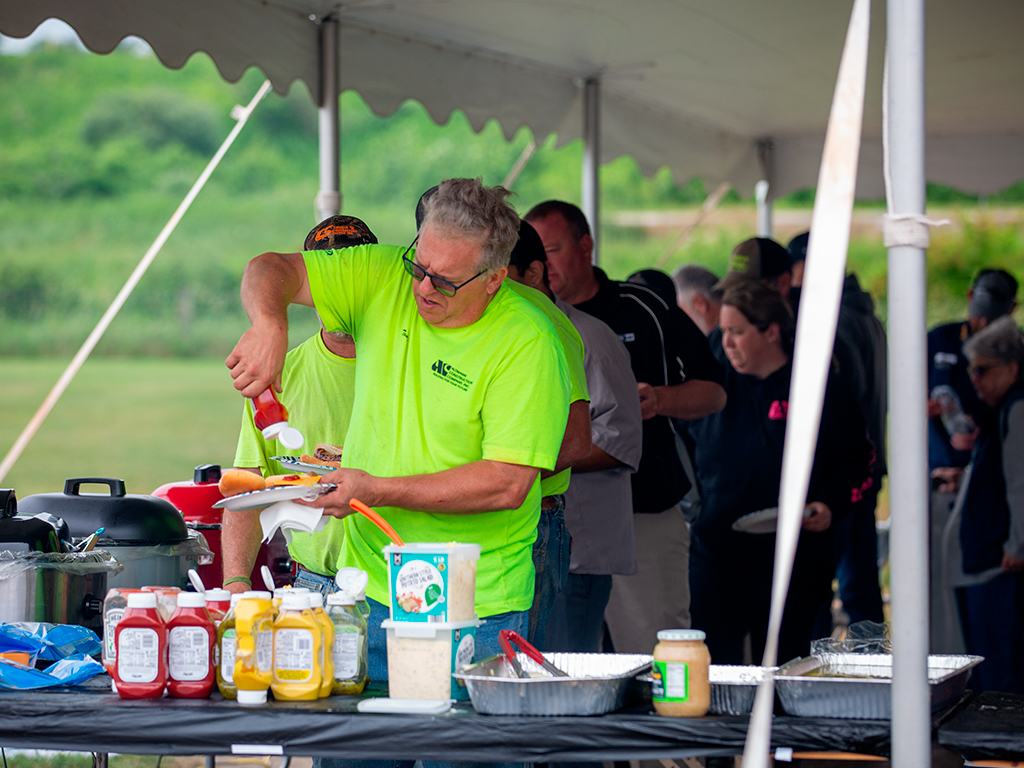 An old-fashioned cookout at our 2025 Wausau Open House